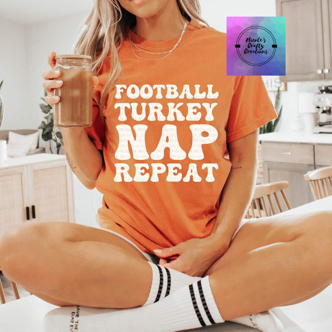 Football Turkey Nap Repeat