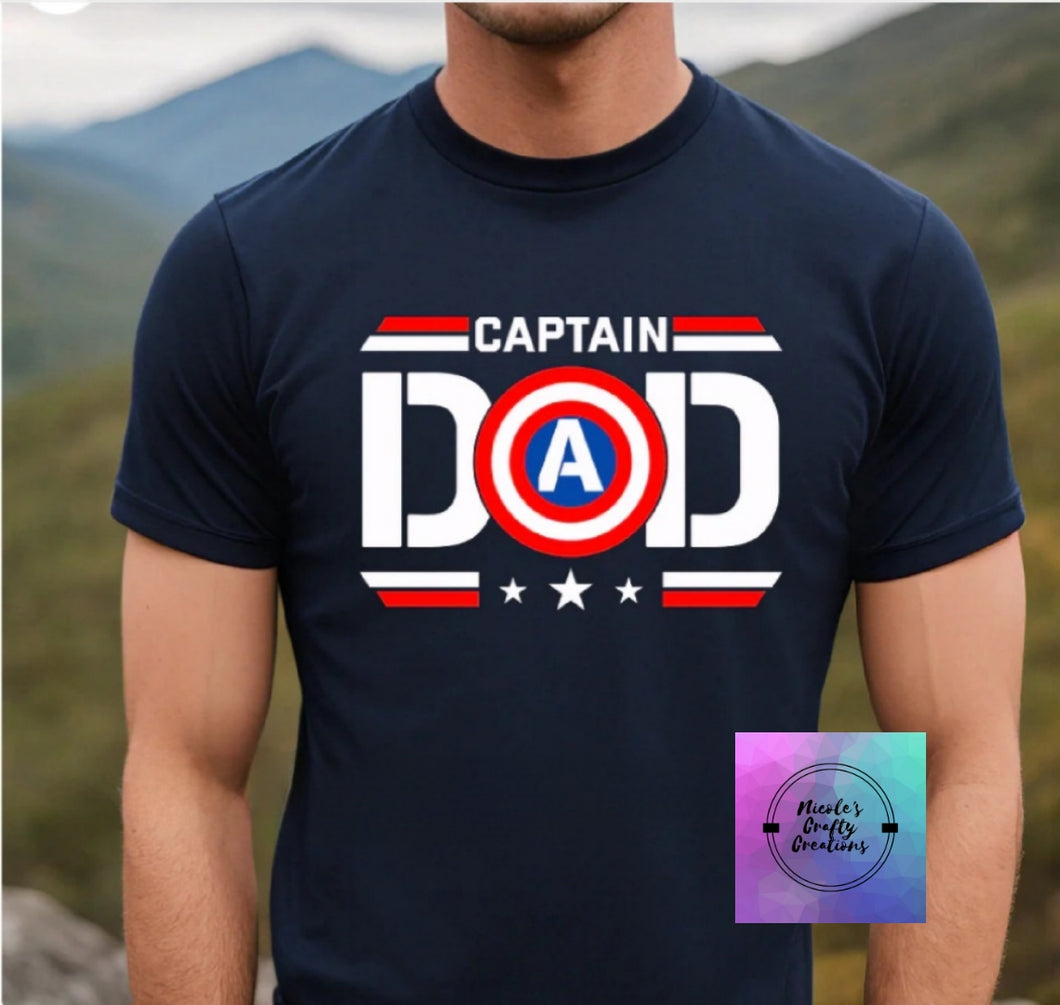 Captain Dad Superhero