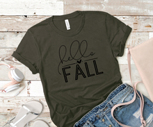 Load image into Gallery viewer, Hello Fall T-shirt
