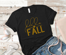 Load image into Gallery viewer, Hello Fall T-shirt
