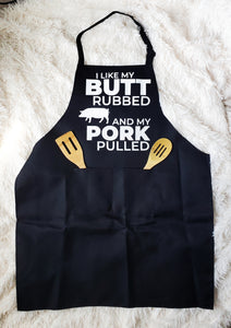 I like my butt rubbed apron