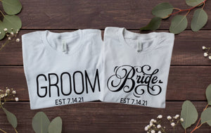 Bride & Groom Shirts